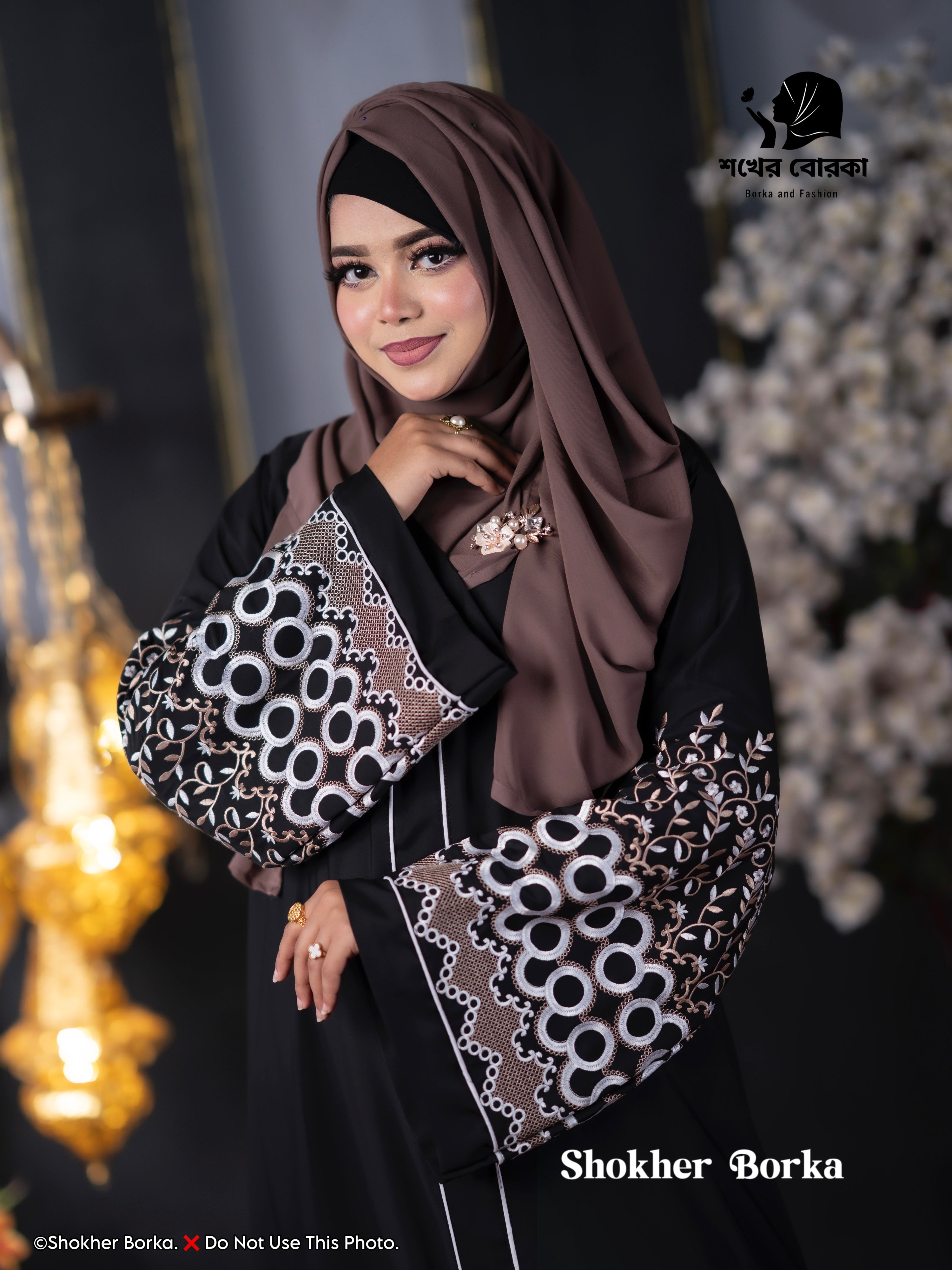 Riyasha Embroidery Borka