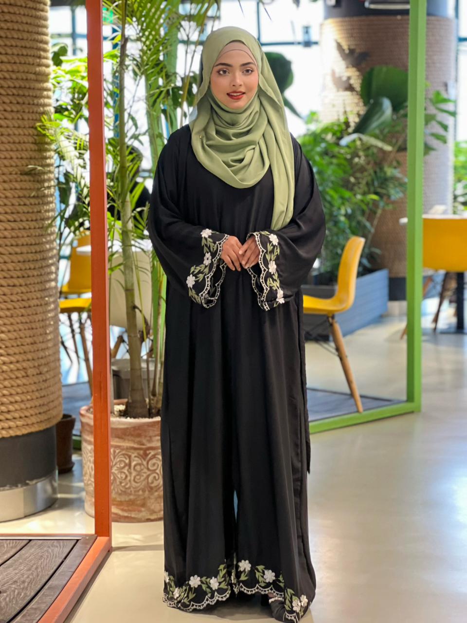 Muntaha Embroidery Borka