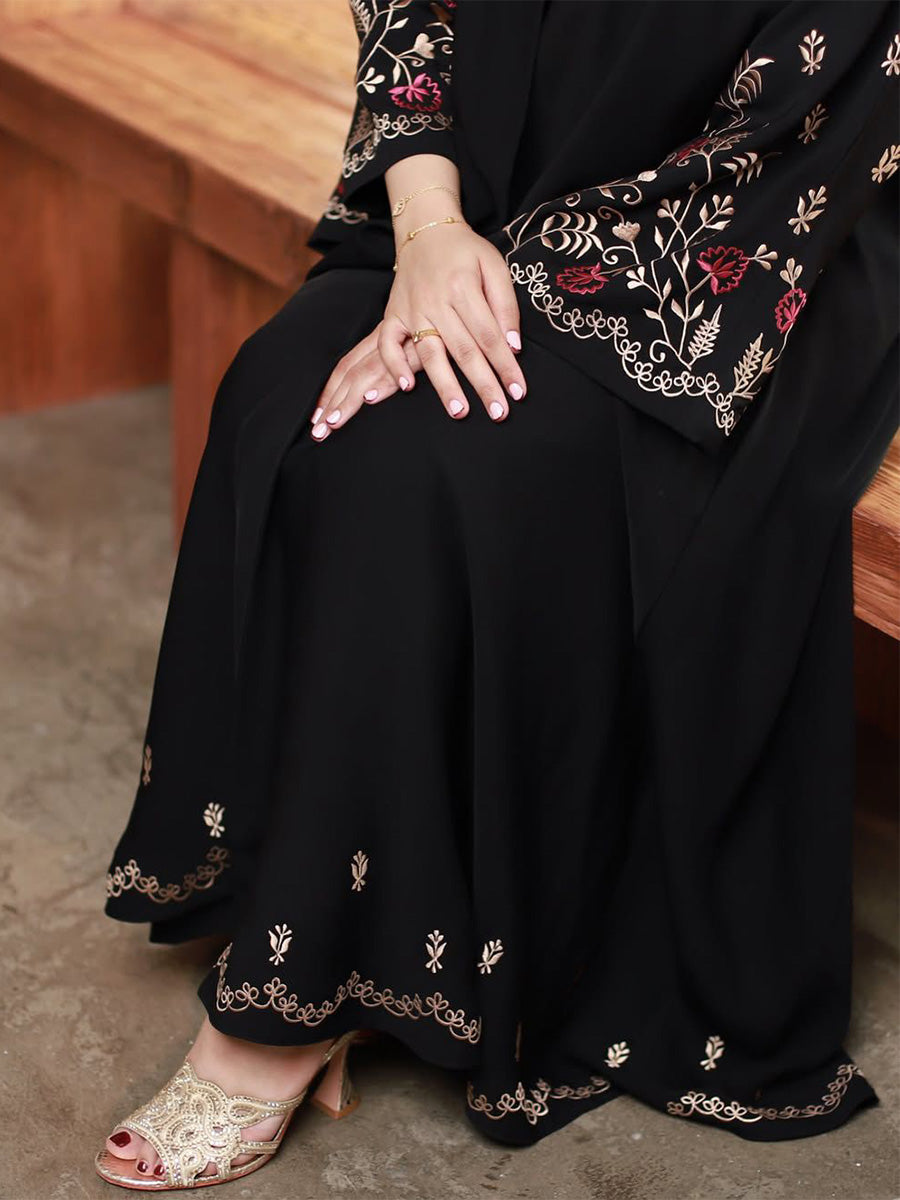 Nura Embroidery Abaya