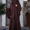 Safiya Sunnati Borka Set ( Coffee )