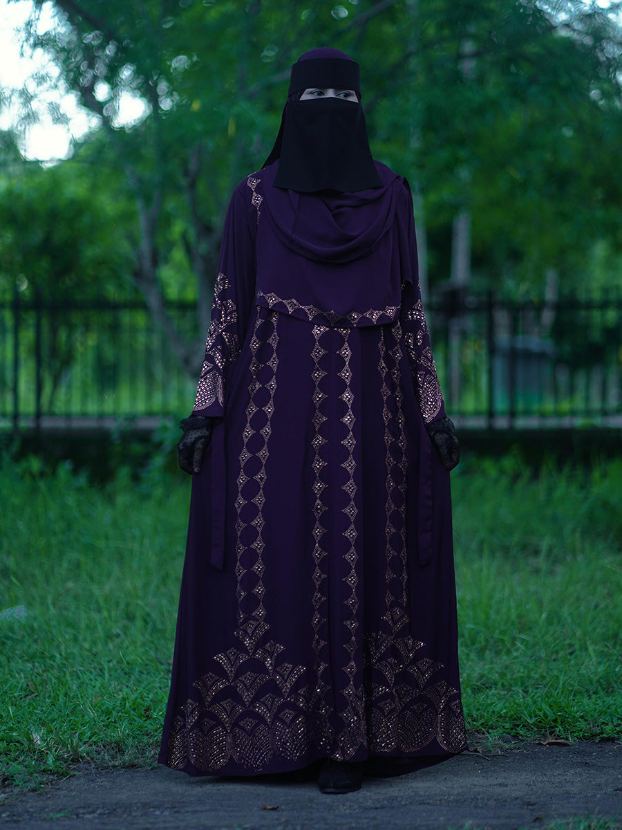 Barish Stone Borka ( Deep Purple )