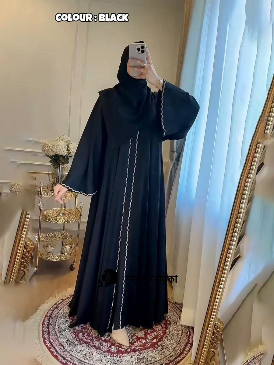 Lais Abaya ( Black )