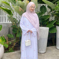 Pookie Abaya ( White )