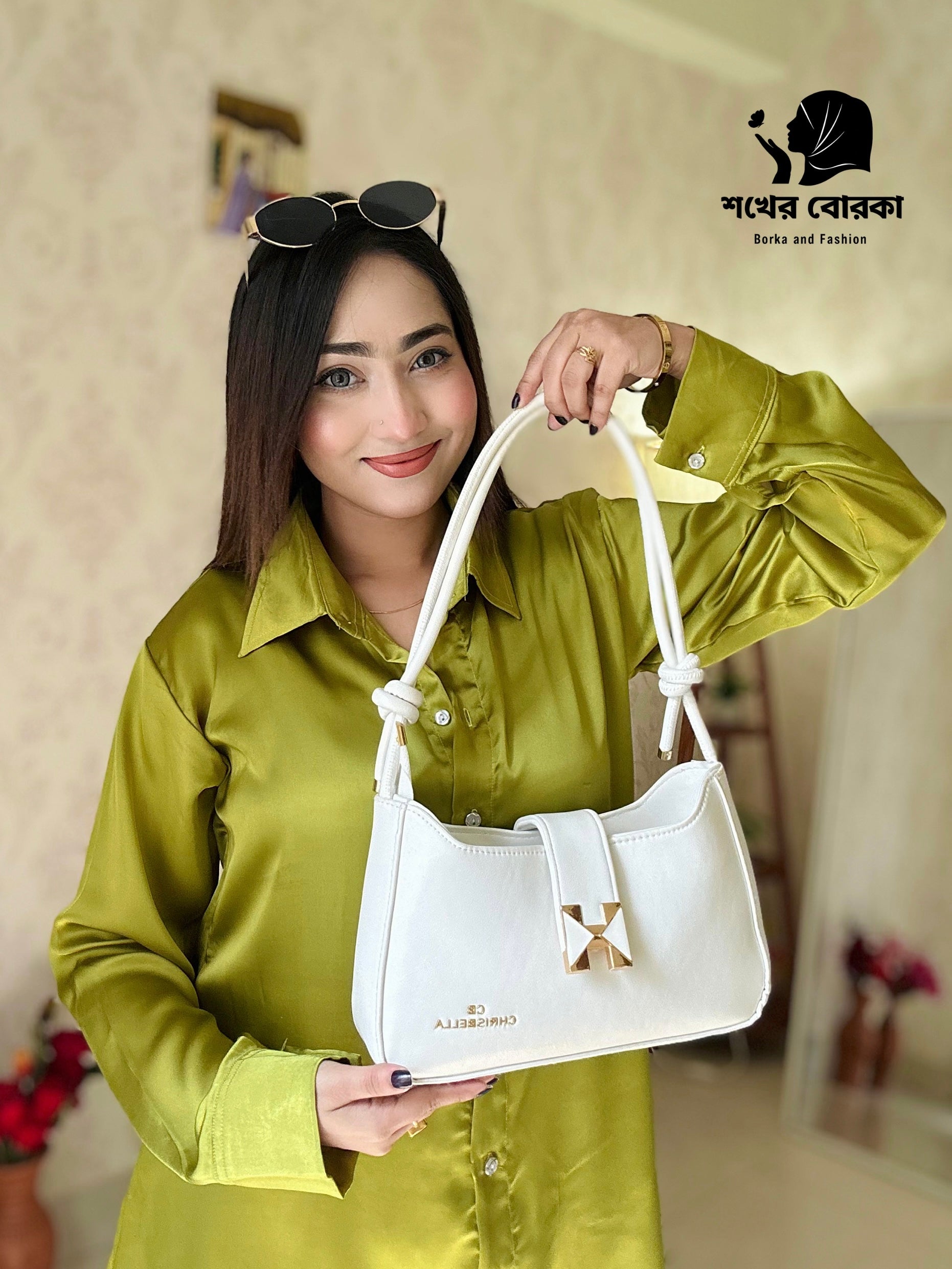 Classic Knot Bag (White)