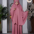 Safiya Sunnati Borka Set ( Dusty Rose )