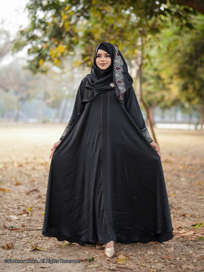 Abaya Safa (Black)