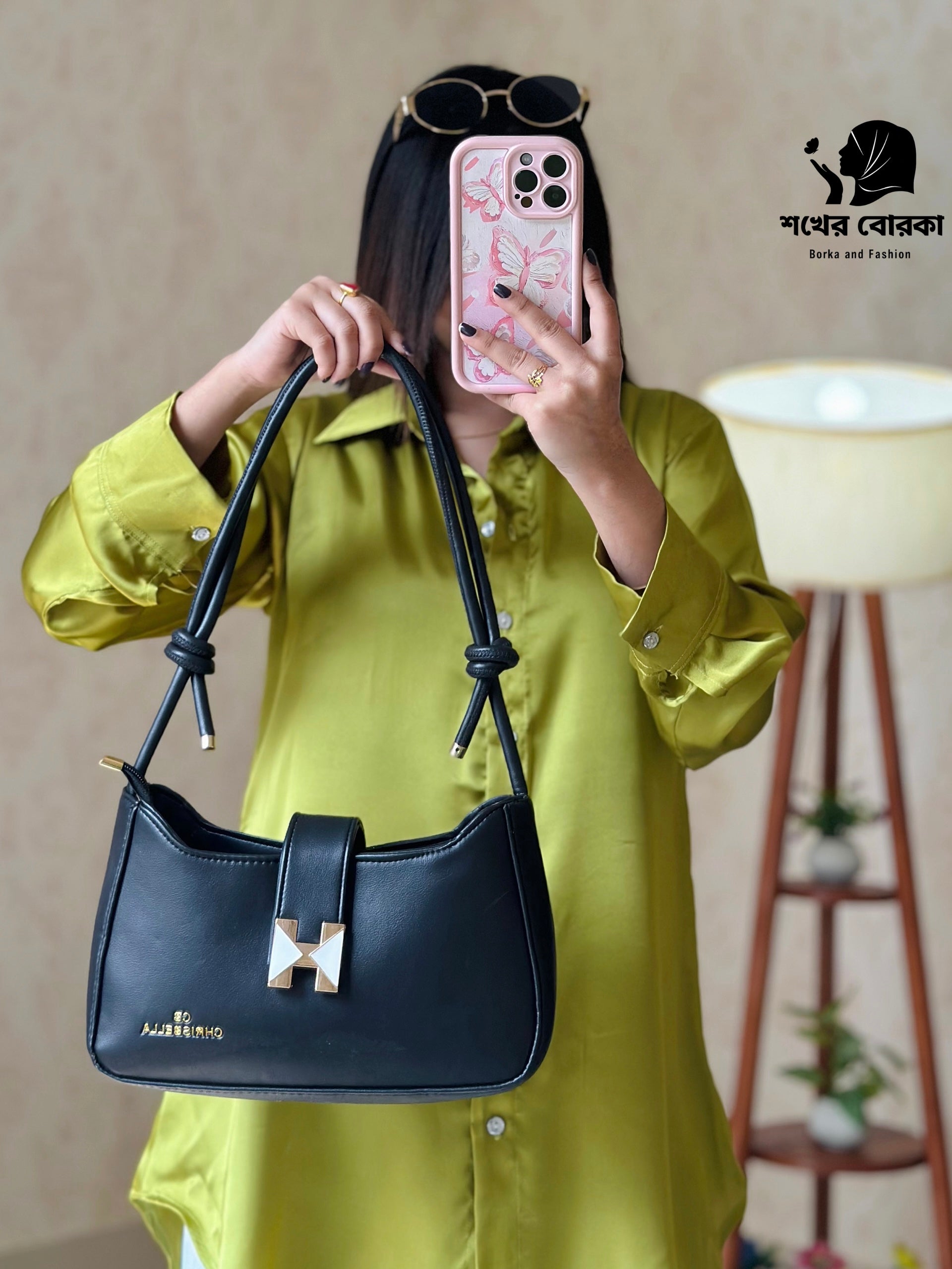 Classic Knot Bag (Black)