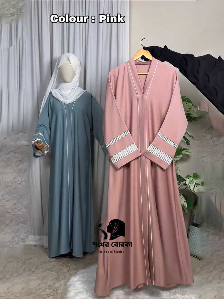 Haya Noor Abaya ( Pink )