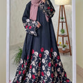 RedRose Embroidary Abaya
