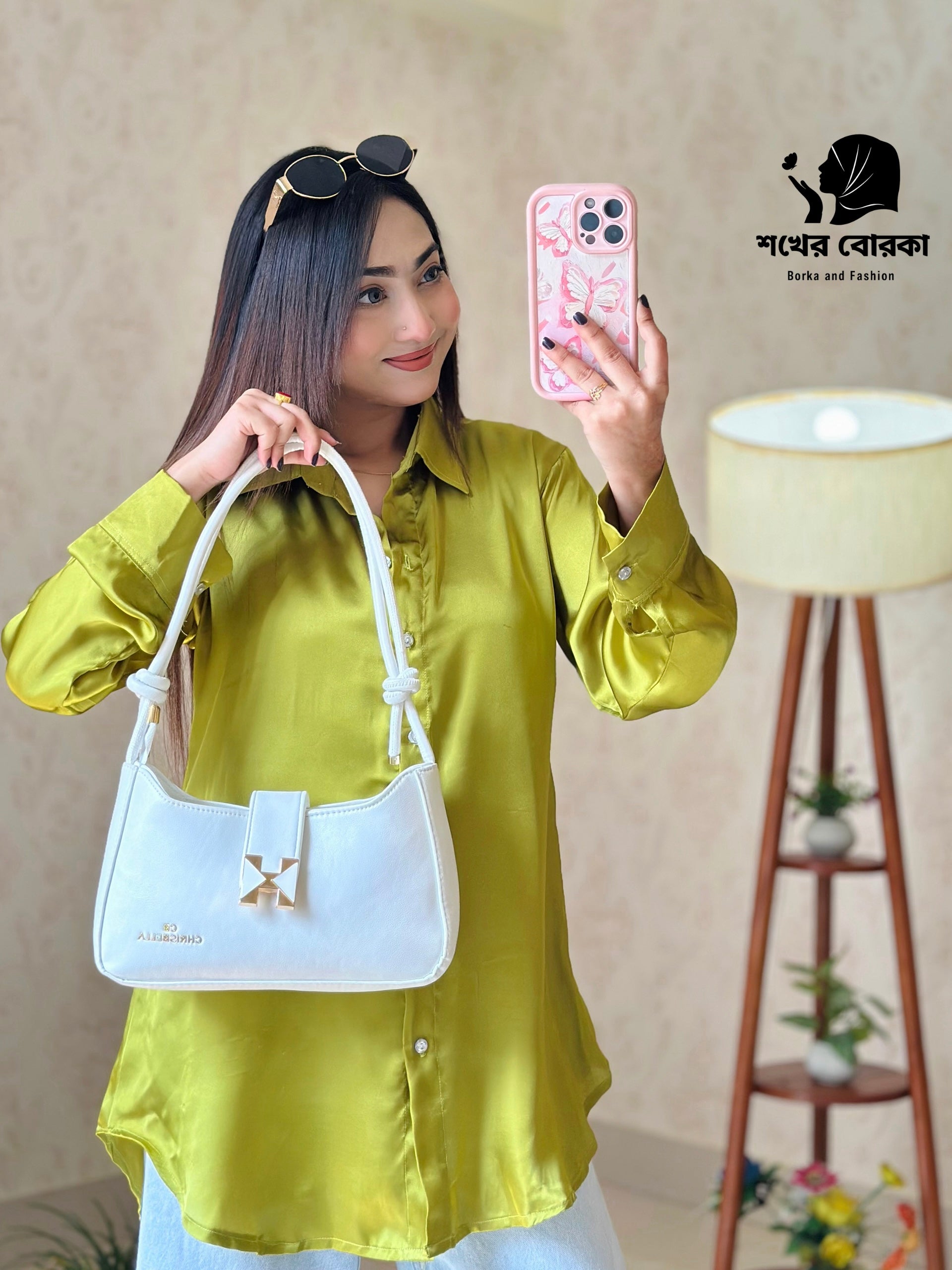 Classic Knot Bag (White)