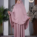 Safiya Sunnati Borka Set ( Nude pink )