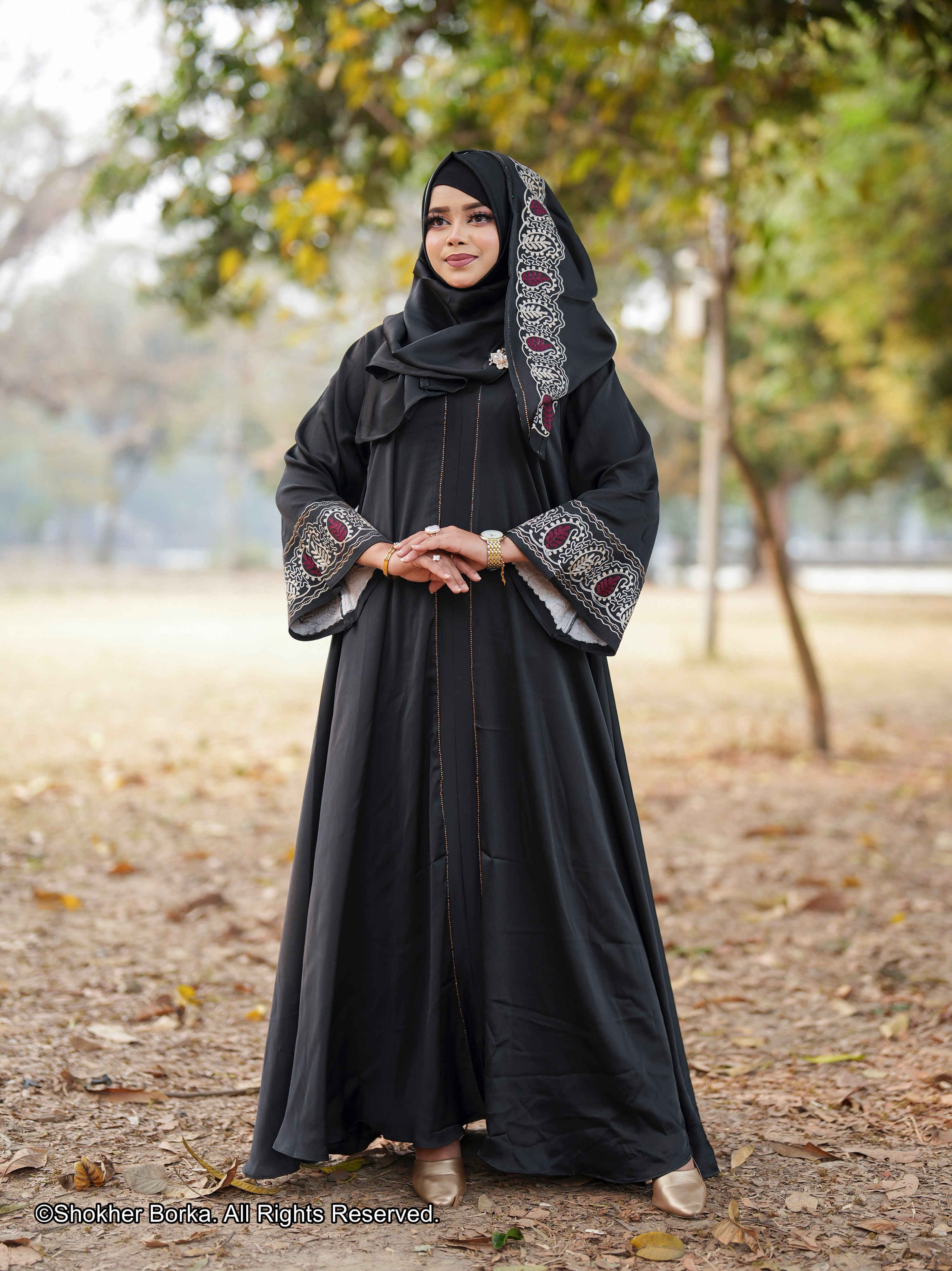 Abaya Safa (Black)