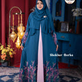 Charulota Koti Borka (Teal Blue)