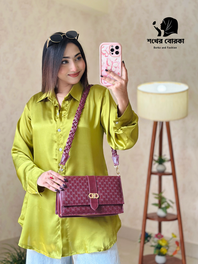 Velora Shoulder Bag (Maroon)