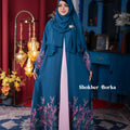 Charulota Koti Borka (Teal Blue)