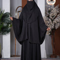 Safiya Sunnati Borka Set ( Black )