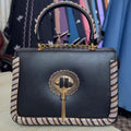 Glam Royal Handbag ( Black )
