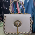 Glam Royal Handbag ( Nude )