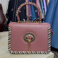 Glam Royal Handbag ( Dusty Rose )