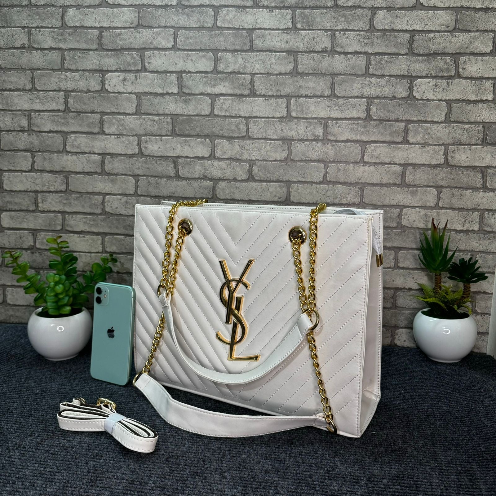 Ladies Bag YSLL ( white )