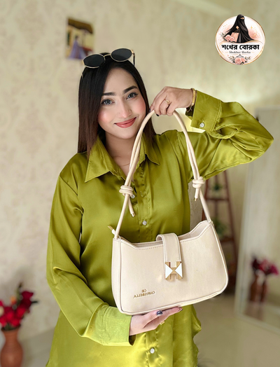 Classic Knot Bag (Off-White)