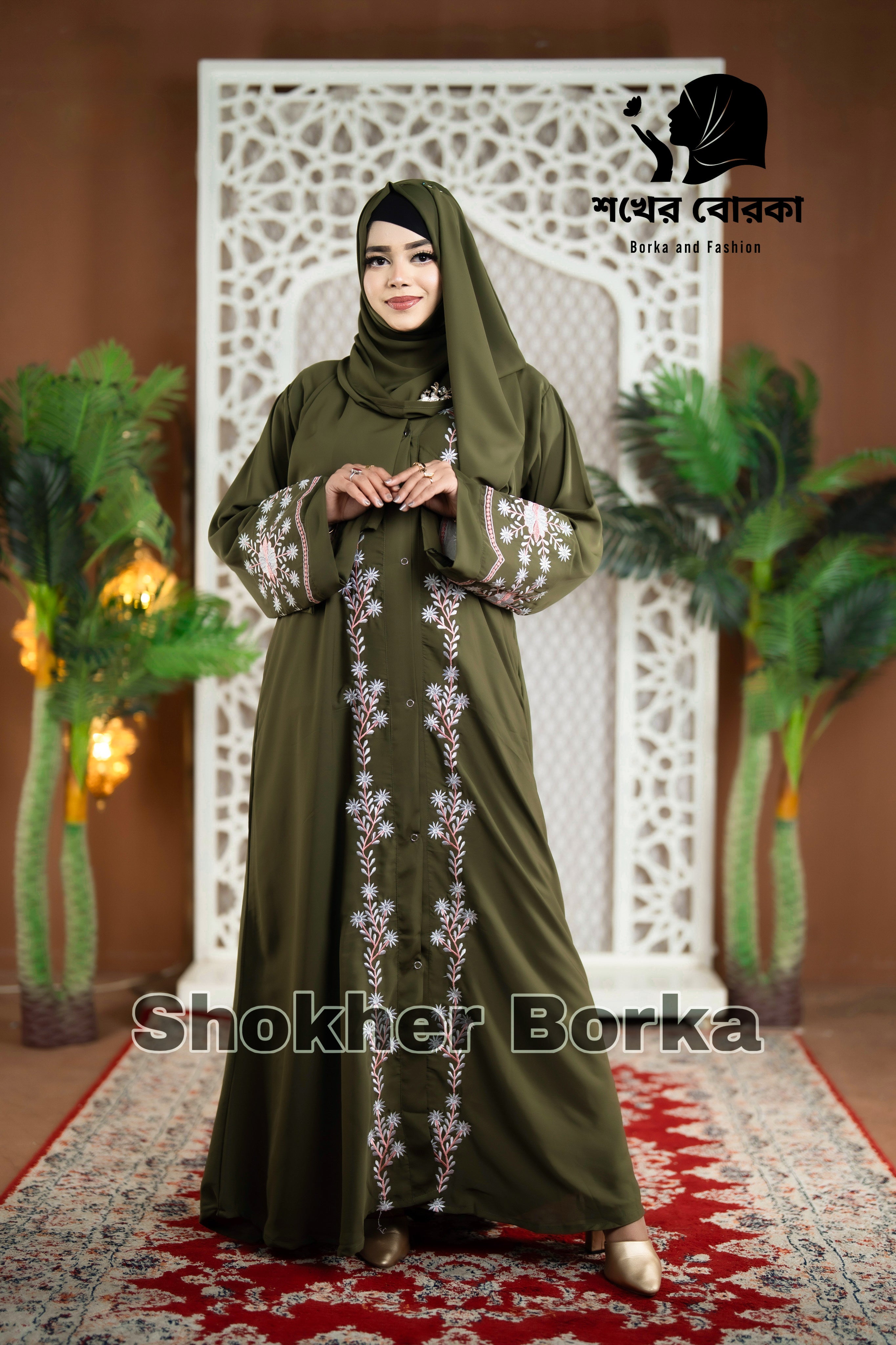 Zarifah Abaya ( olive )