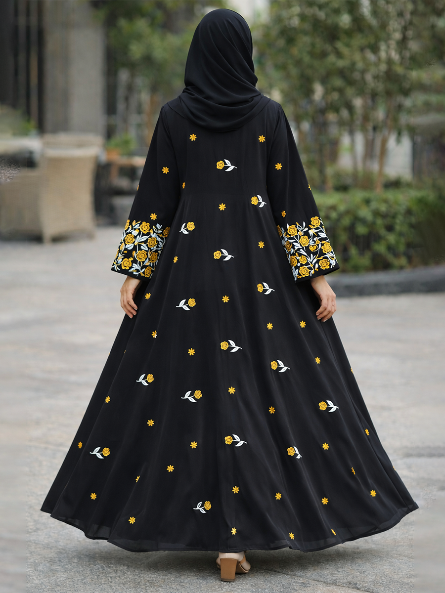 Golap Embroidary Abaya
