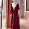 Pookie Abaya ( Maroon )