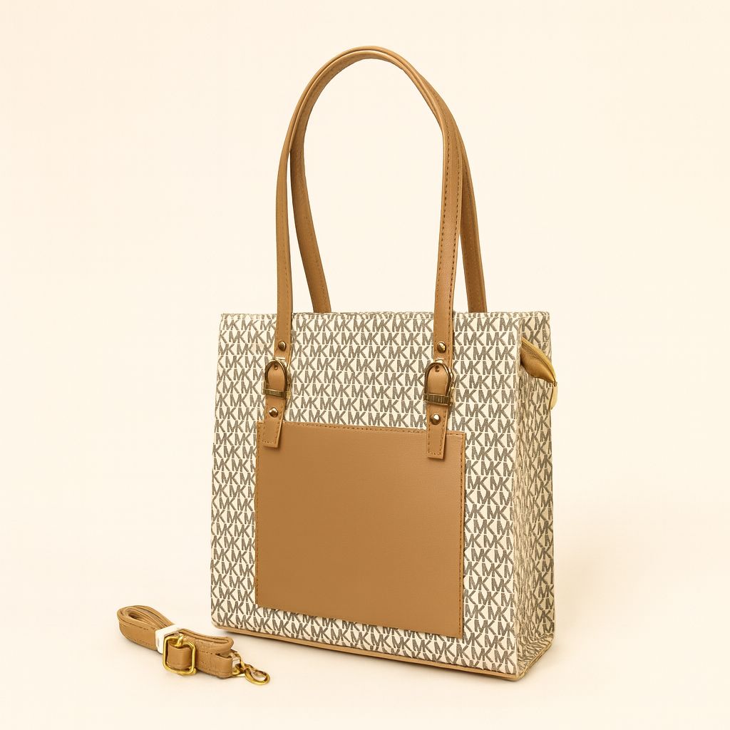 Ladies Tote Bag MkL ( Brown )