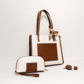 Tote Bag & Purse Combo ( Brown )
