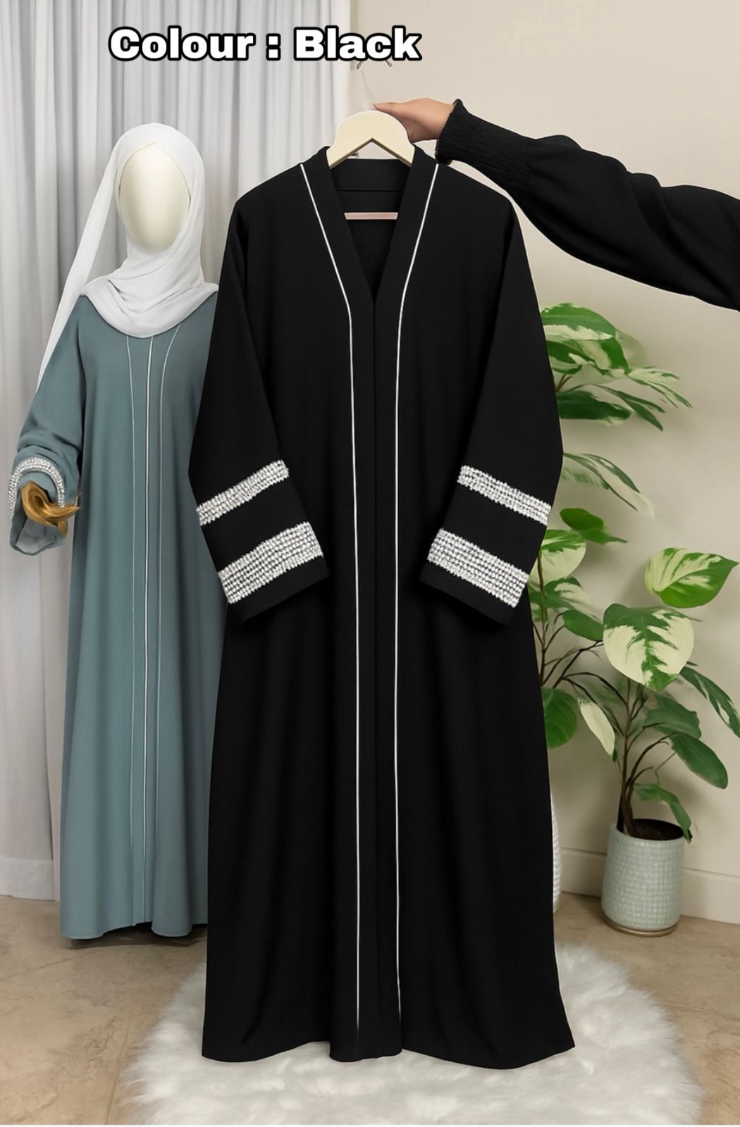 Haya Noor Abaya ( Black )