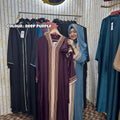 Al Bahar Abaya ( Deep Purple )