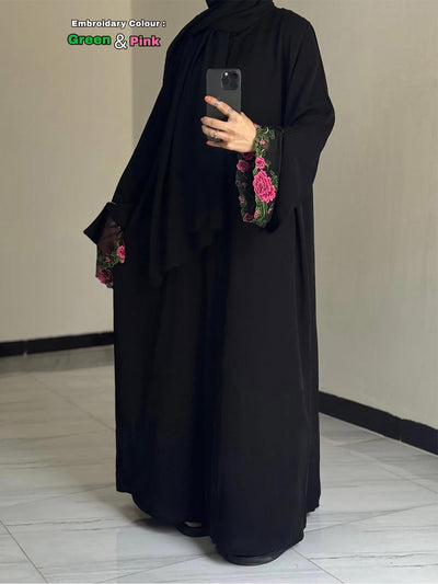 Rosaya Borka ( Green & Pink )