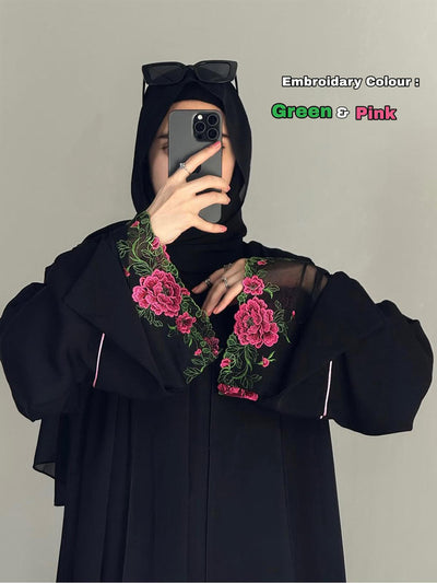 Rosaya Borka ( Green & Pink )