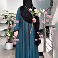 Luna Classic Abaya ( Seagreen )