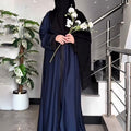 Luna Classic Abaya ( Blue )