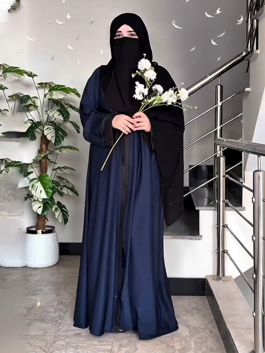 Luna Classic Abaya ( Blue )