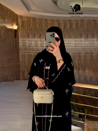 Mishori Embroidery Abaya