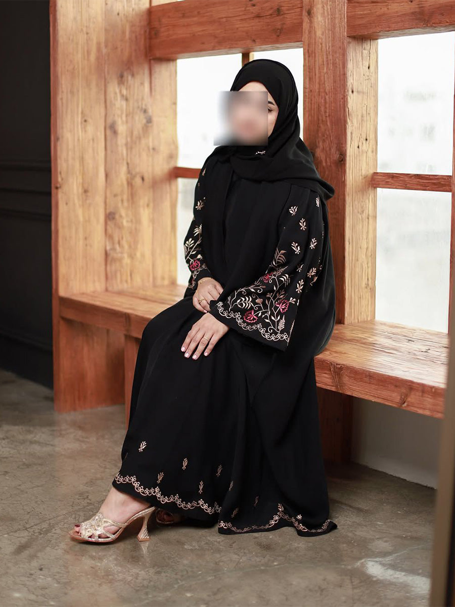 Nura Embroidery Abaya