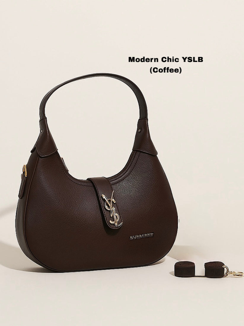 Modern Chic Bag YSLB ( Coffee ) – Shokher Borka